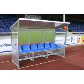 Spillerbokse til stadion - Model Super ( send mail for tilbud )