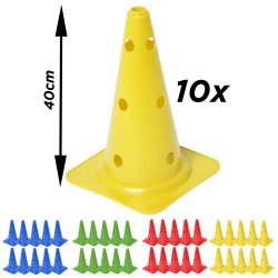 Top kegle - 40 cm - Med Huller