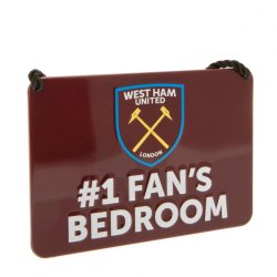 West Ham United F.C. Sovev�relse Skilt - 1 Fan
