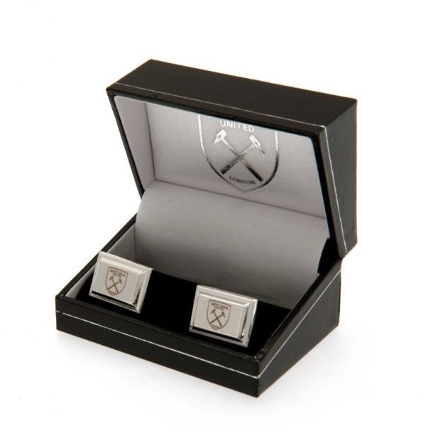 West Ham United FC S�lvbelagt Manchetknapper i Gave�ske