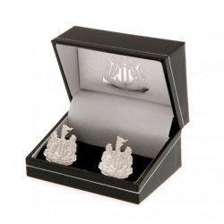 Newcastle United FC Slvbelagt Manchetknapper i Gaveske