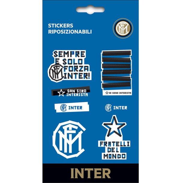 FC Inter Milan Bobbel Klistermrke St