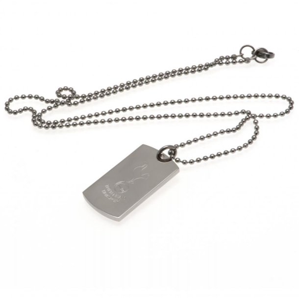 Tottenham Hotspur F.C. Dog Tag Med Indgraveret Logo i Gaveske