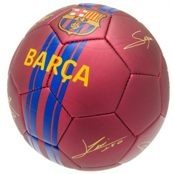 FC Barcelona Fodbold m. Autografer - Str. 5