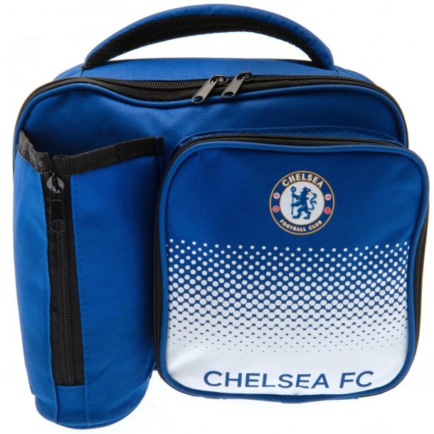  Chelsea FC Skoletaske til Madpakke &amp; Drikkedunk &amp; Penalhus