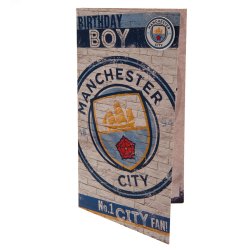 Manchester City F.C. Fdselsdagskort dreng