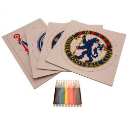 Chelsea FC Farve/Logo puzzlespil