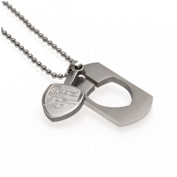 Arsenal FC Dog Tag Med Logo