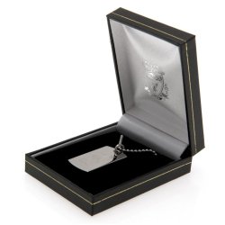 Liverpool F.C. Dog Tag Med Indgraveret Logo i Gaveske