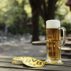 Borussia Dortmund Bordskner - 5 stk