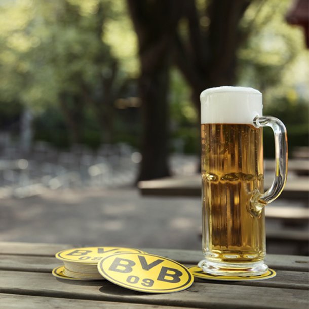 Borussia Dortmund Bordskner - 5 stk