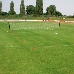 Fodtennis net - 9 meter