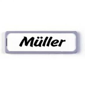 Magnetiske navneskilte