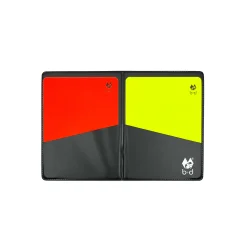 Etui med Gul og rd kort