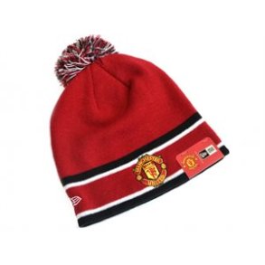 Manchester United FC skihue bronx r�d - Model New Era med broderet logo 