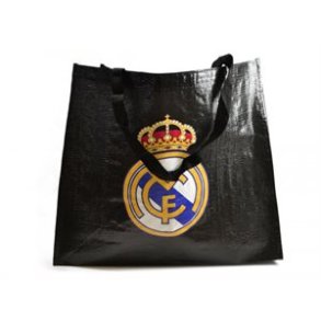 Real Madrid F.C. Indk�bspose i st�rk plast - genanvendelig