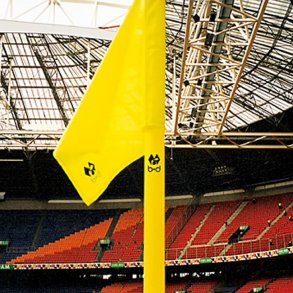 Hjrneflag - Gul - 40 MM