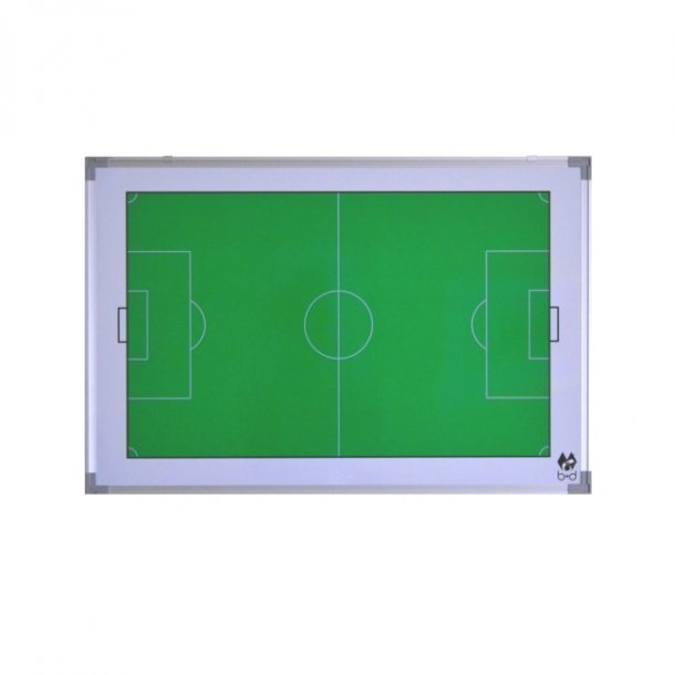 Whiteboard Fodbold Taktiktavle - Str. 60x90 - Grn bane