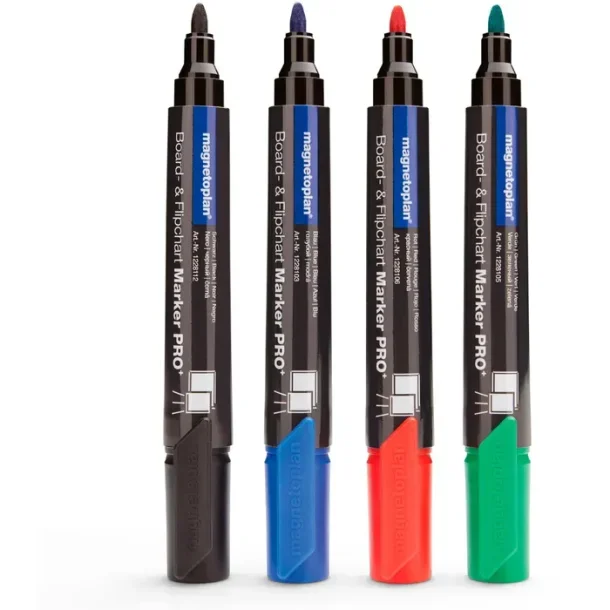 Pennes�t til Flip Over Papir  &amp; Whiteboard - 4 stk.