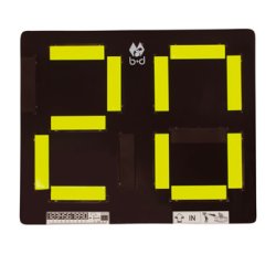 Udskiftningstavle Fodbold