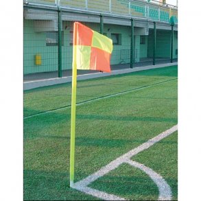 Hjrneflag - Gul-Orange - 50 MM