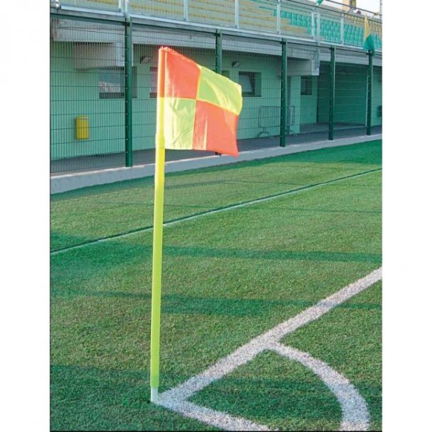 Hjrneflag - Gul-Orange - 40 MM