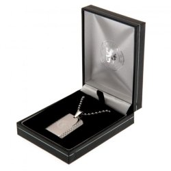 Chelsea FC Dog Tag Med Indgraveret Logo