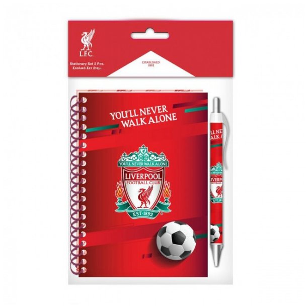 Liverpool F.C. Logo Blok &amp; Kuglepen