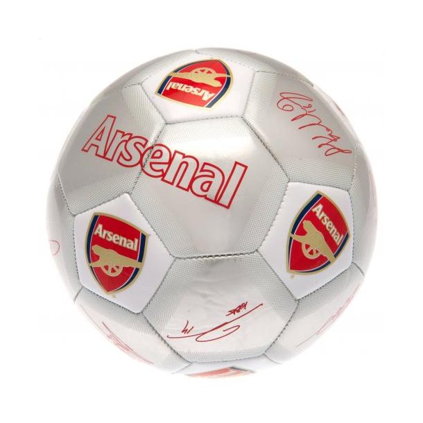Arsenal F.C Fodbold m. Autografer - Str. 5