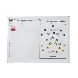 Whiteboardtavle til hold &amp; trningsoversigt (Engelsk version)