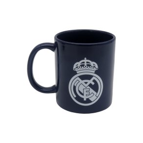 Real Madrid Krus - Med Hvid Logo Emblem - Str. 330 ML