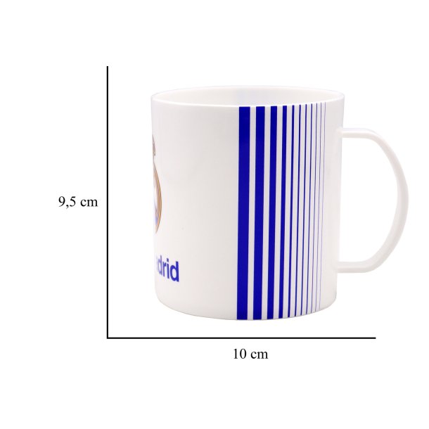 Real Madrid F.C. Plast Krus - Str. 340 ml