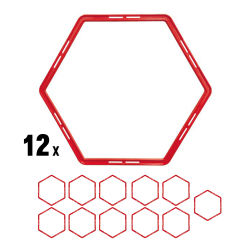 HEX koordinationsringe - St af 12 stk.