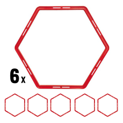 HEX koordinationsringe - St af 6 stk.