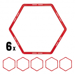 HEX koordinationsringe - St af 6 stk.
