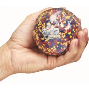 Anti-stress bold med perler