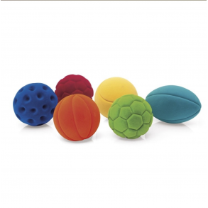 Mini Sportsbolde s�t - 6 Stk.