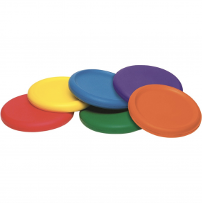 Skum Frisbees - 6 Stk.
