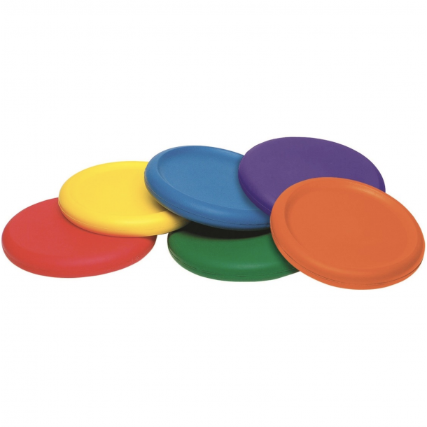 Skum Frisbees - 6 Stk.