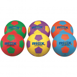 Fodbold - Model Spordas Gummi - 6 Stk. - Str. 4