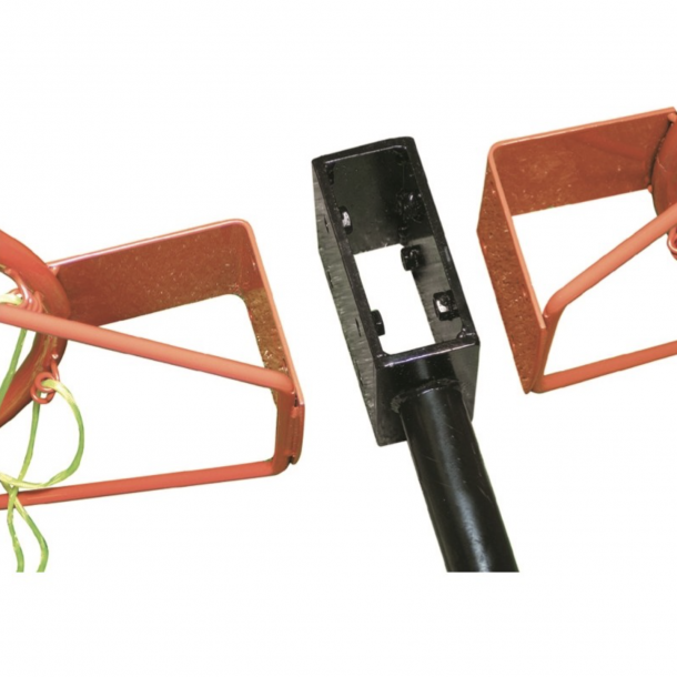 Dobbelt Basketball kurv - Justerbar H�jde fra 120 op til 165 cm