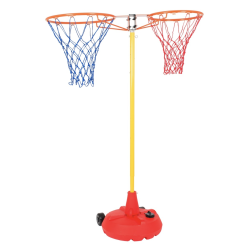 Dobbelt Basketball kurv - Justerbar H�jde fra 120 op til 165 cm