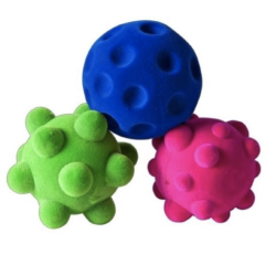 Rubbabu Mini sansebolde - 3 Stk.