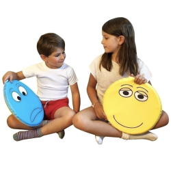 Ansigtsudtryk til leg - St af 6 stk. 