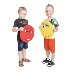 Ansigtsudtryk til leg - St af 6 stk. 