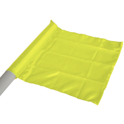Hjrneflag - Ensfarvet - 50 mm