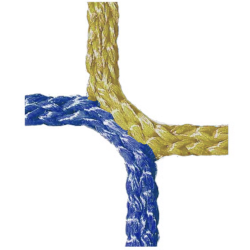 11-mands Fodboldnet - 7,5 x 2,5 x 0,80/1,50M - 2 Farvet - St