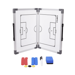Whiteboard Foldbar Fodbold Taktiktavle - Str. 45 x 60 cm