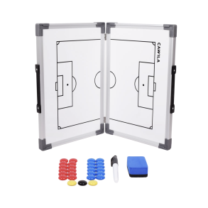 Whiteboard Foldbar Fodbold Taktiktavle - Str. 45 x 60 cm