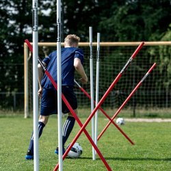 Koordinationsstnger med metalspids til agility - 16 stk.